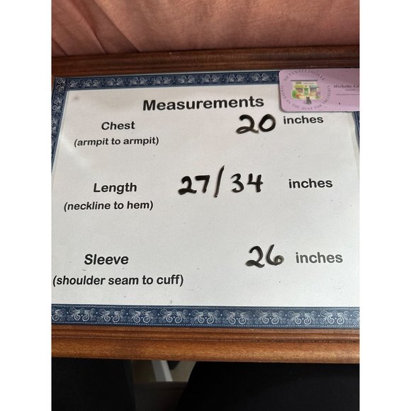 Sundance mineral wash size M cocoon back hi low hem peach long sleeve top - Picture 6 of 6